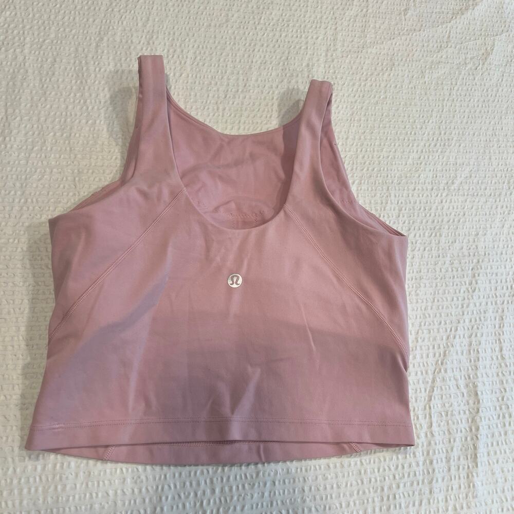 Lululemon align tank top high neck, light pink size 4 women